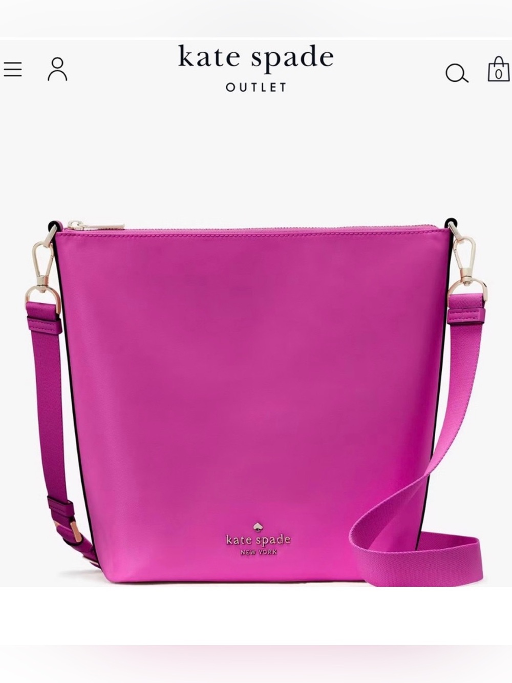 kate spade Chelsea Duffle Crossbody Shoulder Bag